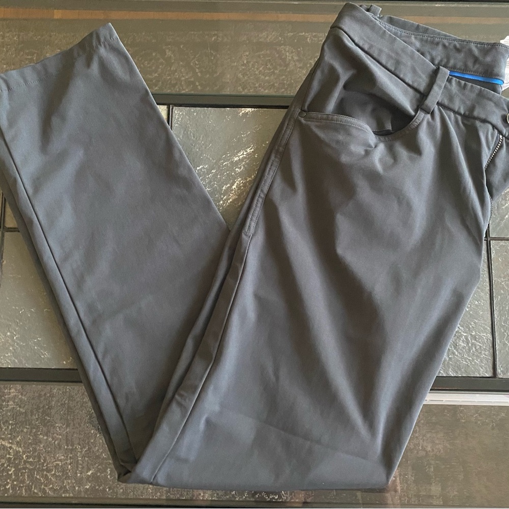 Lululemon ABC Athletic Pants Men's Gray Athletica Pants 32